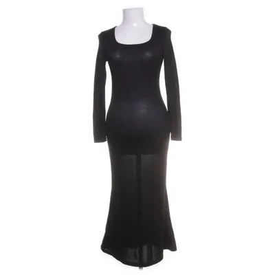 Långklänning (Svart) från Shein Elastan, Polyester