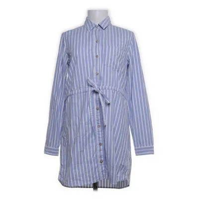 Shirt dress (Blue, White) from Abercrombie & Fitch Cotton, Elastane