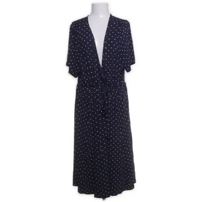Omlottklänning (Blå, Vit) från XLNT by KappAhl Elastan, Viskos