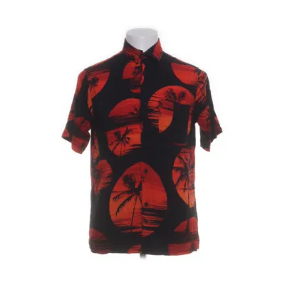 Korte mouwen shirt (Zwart, Rood) van Vailent Viscose