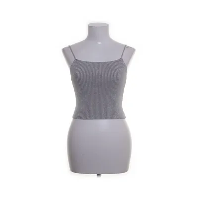 Crop top (Grijs, Zilver) van H&M