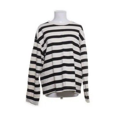 Långärmad t-shirt (Flerfärgad, Vit) från H&M Basic Bomull