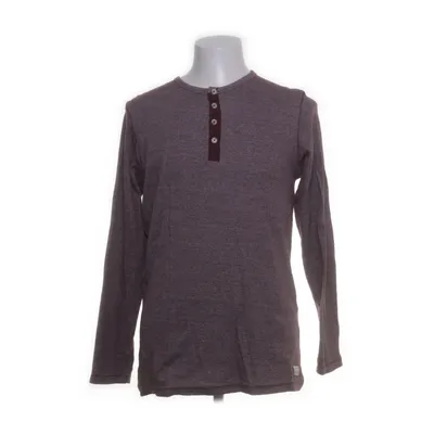 Henley shirt (Rood, Wit) van Jack & Jones Katoen