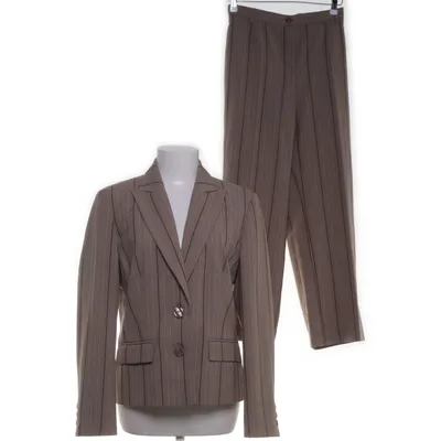 Kostym (Brun, Vit) från Collection Polyester, Viskos