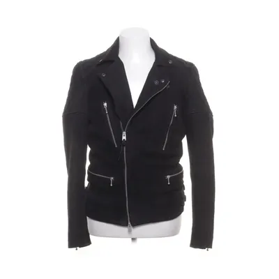 Bikerjacka (Svart) från All Saints Bomull, Polyester, Skinn, Viskos