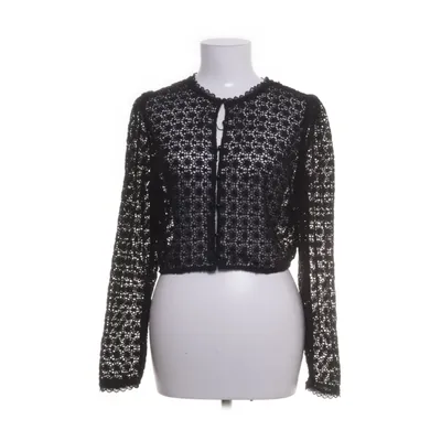 Cardigan (Black) from Sézane Cotton, Polyester, Viscose