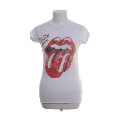 T-shirt (Vit) från Amplified Vintage Bomull