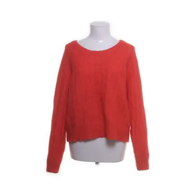 Trui (Rood) van Samsøe & Samsøe Alpacawol, Elastaan, Merinowol, Polyamide
