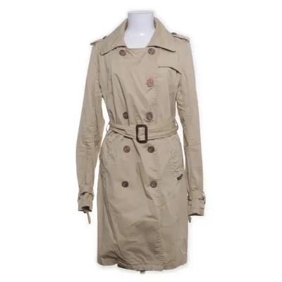 Trenchcoat (Beige) van Maison Scotch Katoen, Elastaan