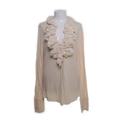 Blouse (Beige) from Ralph Lauren Cotton, Silk