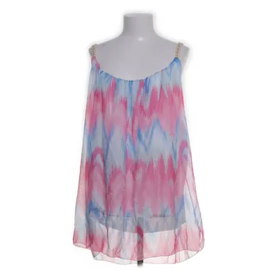 Top (Roze, Wit, Blauw) van New Collection Elastaan, Polyester, Viscose
