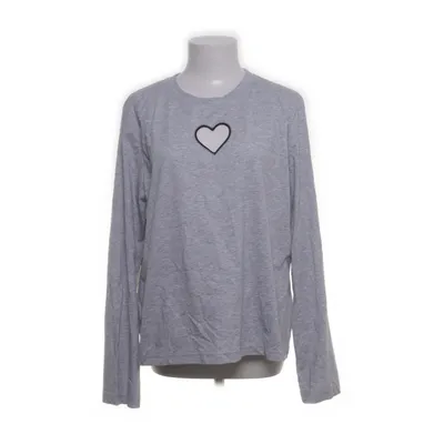 Long sleeve T-shirt (Gray, Black) from Cloeys Cotton, Polyester