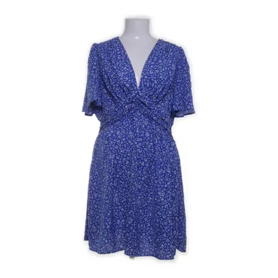 Kjole (Blå, Hvid) fra Shein Curve Polyester