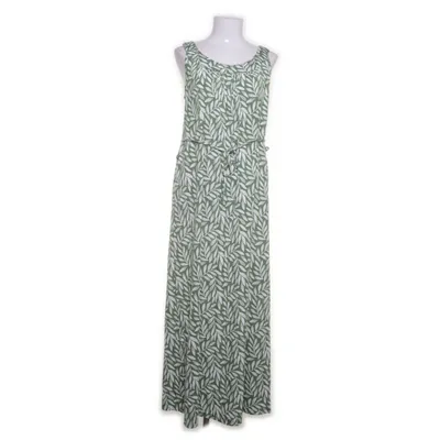 Långklänning (Grön, Vit) från Gina Benotti Modal, Polyester