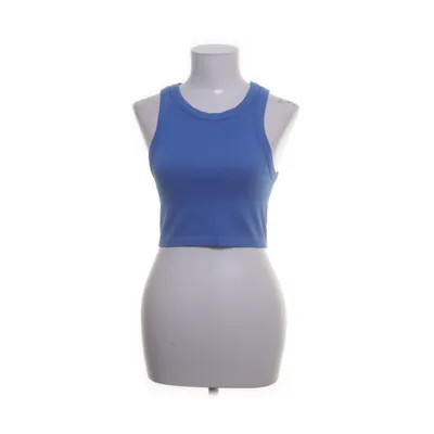 Crop top (Blauw) van Divided by H&M Elastaan, Polyamide