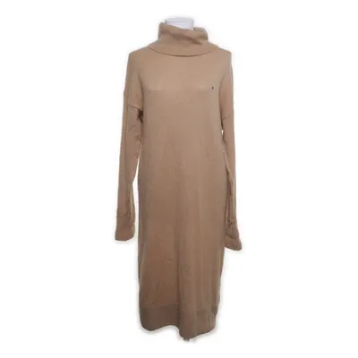 Jurk met col (Bruin) van Tommy Hilfiger Wol