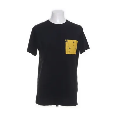 T-shirt (Zwart, Geel) van WeSC Katoen