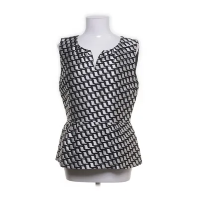 Tanktop (Zwart, Wit) van Hallhuber Katoen, Polyester
