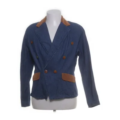 Blazer (Blauw, Meerkleurig) van Denim Katoen