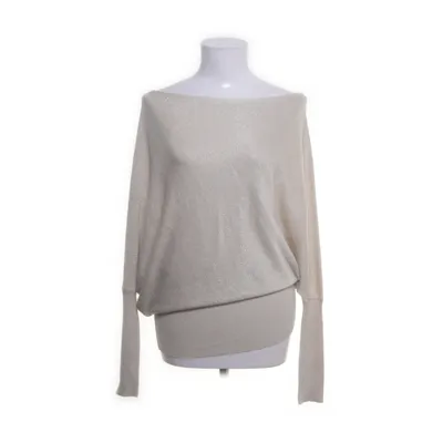 Tröja (Beige, Silverfärgad) från Zara Knit Polyester, Viskos