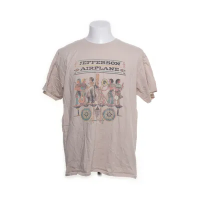 T-shirt (Beige, Flerfarvet) fra Gildan Bomuld
