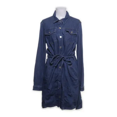 Denim jurk (Blauw) van 7 for All Mankind Katoen, Elastaan, Modal, Polyester