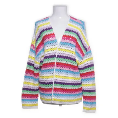 Cardigan (Wit, Meerkleurig) van Les Tricots de Lea Katoen