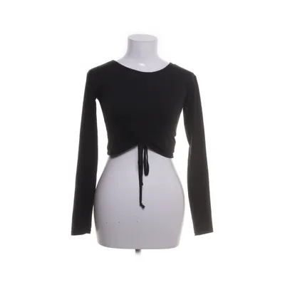 Crop top (Black) from Swedish Fall Polyester, Elastane