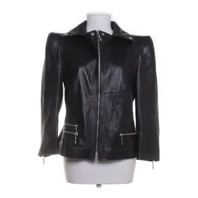 Leather jacket (Black) from Echt Leder Polyester, Leather, Viscose