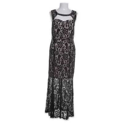 Evening gown (Black, Beige) from Enfocus Studio Nylon, Polyester