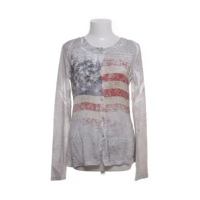Blouse (Gray, Multicolored) from Lindsay Moda Polyester, Silk, Viscose