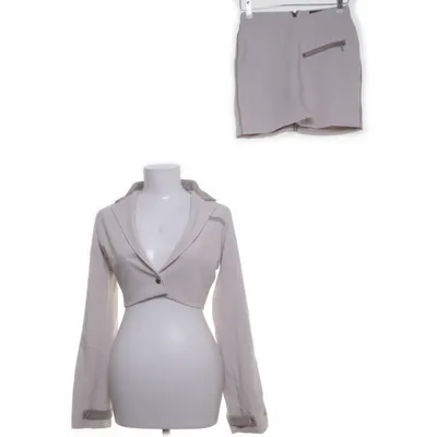 Dräkt (Beige, Grå) från Maniére de Voir Elastan, Polyester, Polyuretan