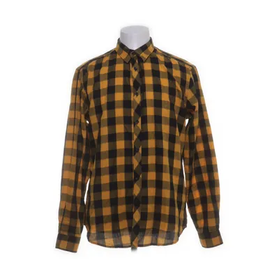 Flanellskjorta (Gul, Svart) från FSBN Bomull, Polyester
