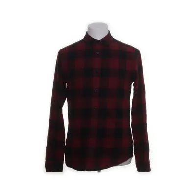 Flanellen overhemd (Rood, Zwart) van Only & Sons
