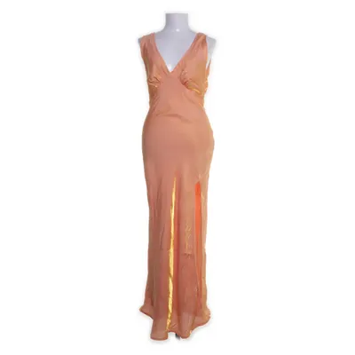 Långklänning (Orange) från Its May Polyester, Viskos