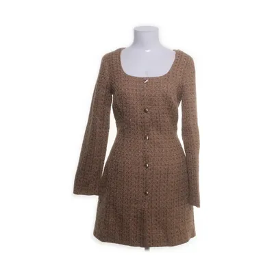Jurk (Bruin, Meerkleurig) van Rihoas Polyester
