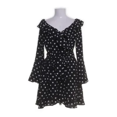 Jurk (Zwart, Wit) van Boohoo Polyester