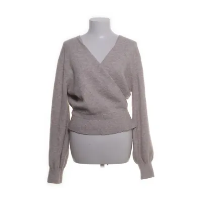 Wrap cardigan (Brown, Gray) from & Other Stories Elastane, Polyester, Acrylic, Wool