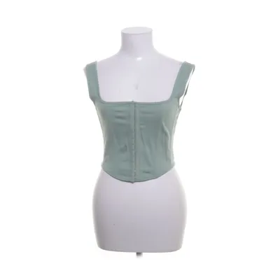 Crop top (Grön) från Bik Bok Elastan, Polyamid, Viskos