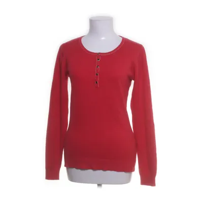 Henley T-shirt (Rød) fra William de Faye Elastan, Kashmir, Viscose