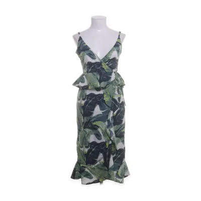 Wrap dress (White, Multicolored) from MW Make Way Polyester