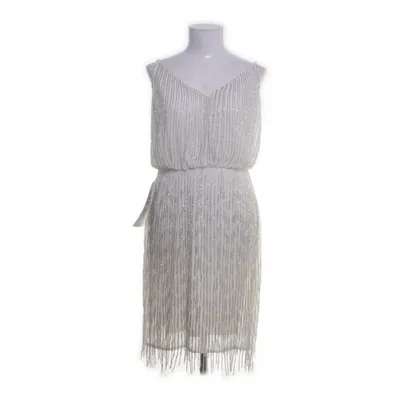 Robe de cocktail (Blanc, Argent) de Lace & Beads Polyester