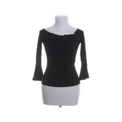 Top (Zwart) van Miss Selfridge Viscose, Elastaan