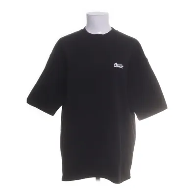 Short sleeve hoodie (Black) from Pull & Bear STWD Cotton, Polyester