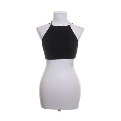 Crop top (Black) from Fashion Nova Elastane, Nylon