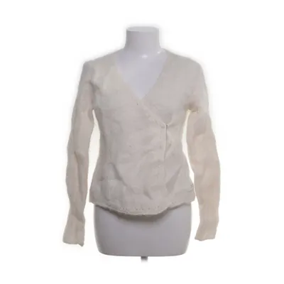 Omlottkofta (Vit) från Odd Molly Alpackaull, Merinoull, Nylon