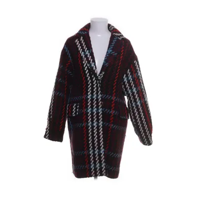 Coat (Red) from H&M Viscose, Polyamide, Acrylic, Wool, Polyester, Cotton
