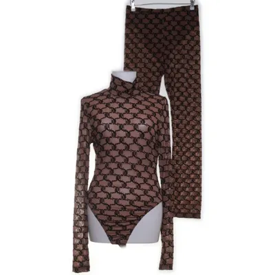 Sæt (Brun, Flerfarvet) fra Juicy Couture Elastan, Nylon, Polyester