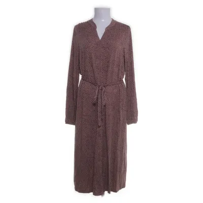Maxikjole (Pink, Sort) fra Happy Holly Viscose, Elastan, Uld