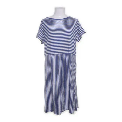 Jurk (Blauw, Wit) van Armor Lux Katoen, Linnen